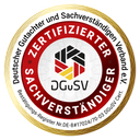 Siegel: Zertifizierter Sachverständiger